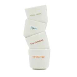 Keith Brymer Jones Keith Brymer Jones | Serveware^- Egg Cup Set of 4 - what came first...