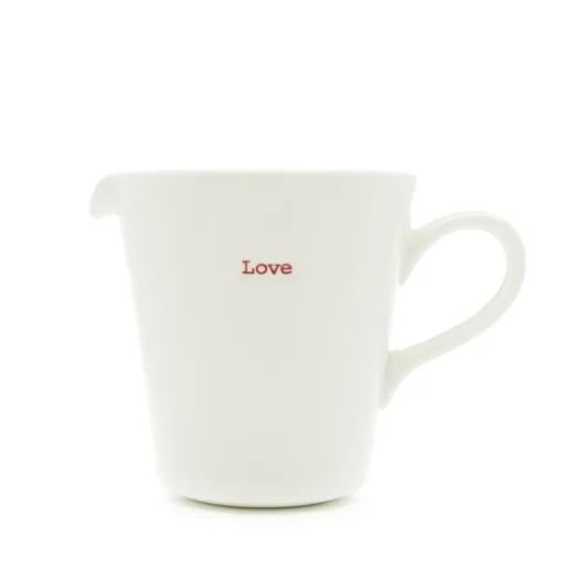 Keith Brymer Jones Keith Brymer Jones | Serveware^- Medium Jug - Love - 250ml