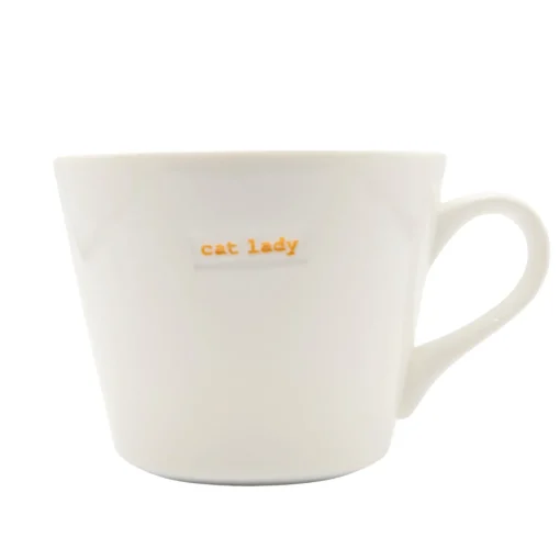 Keith Brymer Jones Keith Brymer Jones | Mugs & Cups^- Medium Mug - cat lady - 350ml