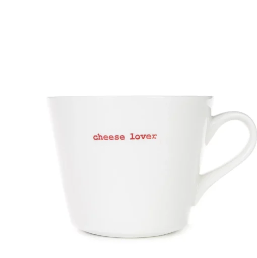 Keith Brymer Jones Keith Brymer Jones | Mugs & Cups^- Medium Mug - cheese lover - 350ml