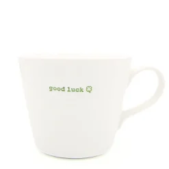 Keith Brymer Jones Keith Brymer Jones | Mugs & Cups^- Medium Mug - good luck🍀 - 350ml