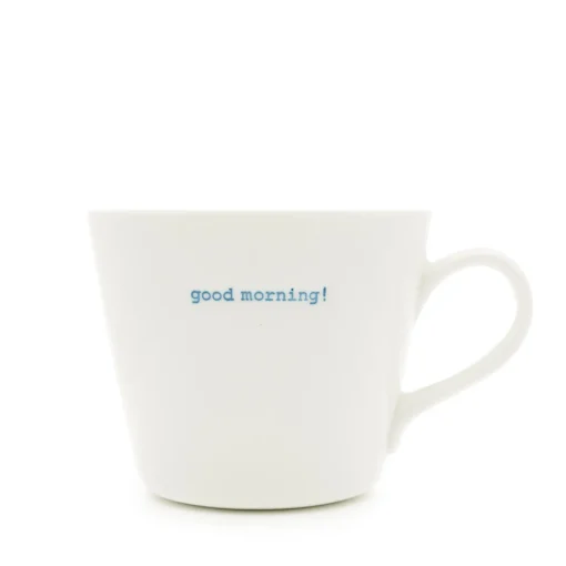 Keith Brymer Jones Keith Brymer Jones | Mugs & Cups^- Medium Mug - good morning! (blue) - 350ml