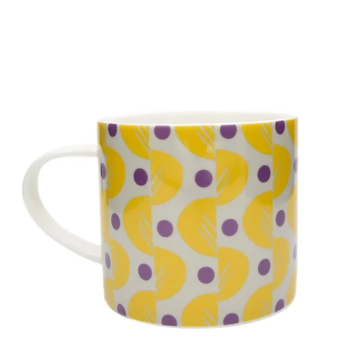 Keith Brymer Jones Kiran Ravilious | Mugs & Cups^Kiran Ravilious - Medium Ceramic Mug 325ml - Water Lily 4
