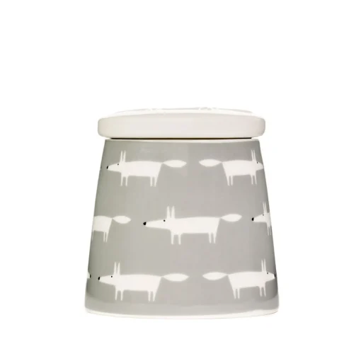 Keith Brymer Jones Scion Living | Kitchen Accessories^Scion Living - Storage Jar - Mr Fox - Dove Grey - 250ml